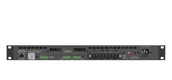 AtlasIED DPA404 Networkable 4-Channel Power Amplifier with Optional Dante® – 400W - Image 2