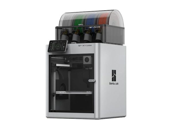 Bambu Lab X1-Carbon Combo The Basics Bundle – High-Speed CoreXY 3D Printer with AMS and Support