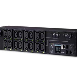 CyberPower PDU81005 – MBO Switched PDU, 208–240V, 15A, 8-C13 & 1-C19 Outlets, 1U