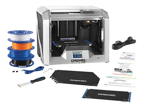 Dremel DigiLab 3D40 Flex – Fully Enclosed 3D Printer with Removable Build Plate for Education & Prototyping